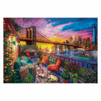 Clementoni - puzzel manhattan balcony sunset 3000st.