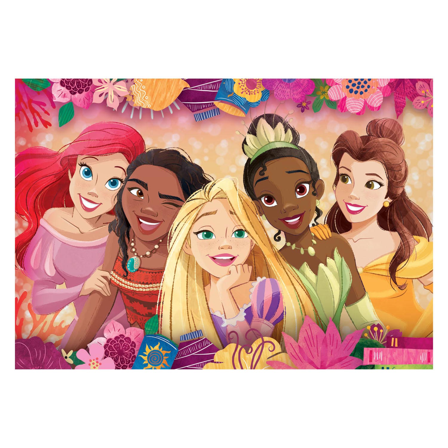 Clementoni - maxi leguzzel disney princess 24 stuks