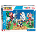 Clementoni - legpuzzel - sonic 104 stuks