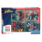 Clementoni puzzels marvel spiderman, 4in1