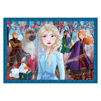Clementoni - puzzels disney frozen 4in1