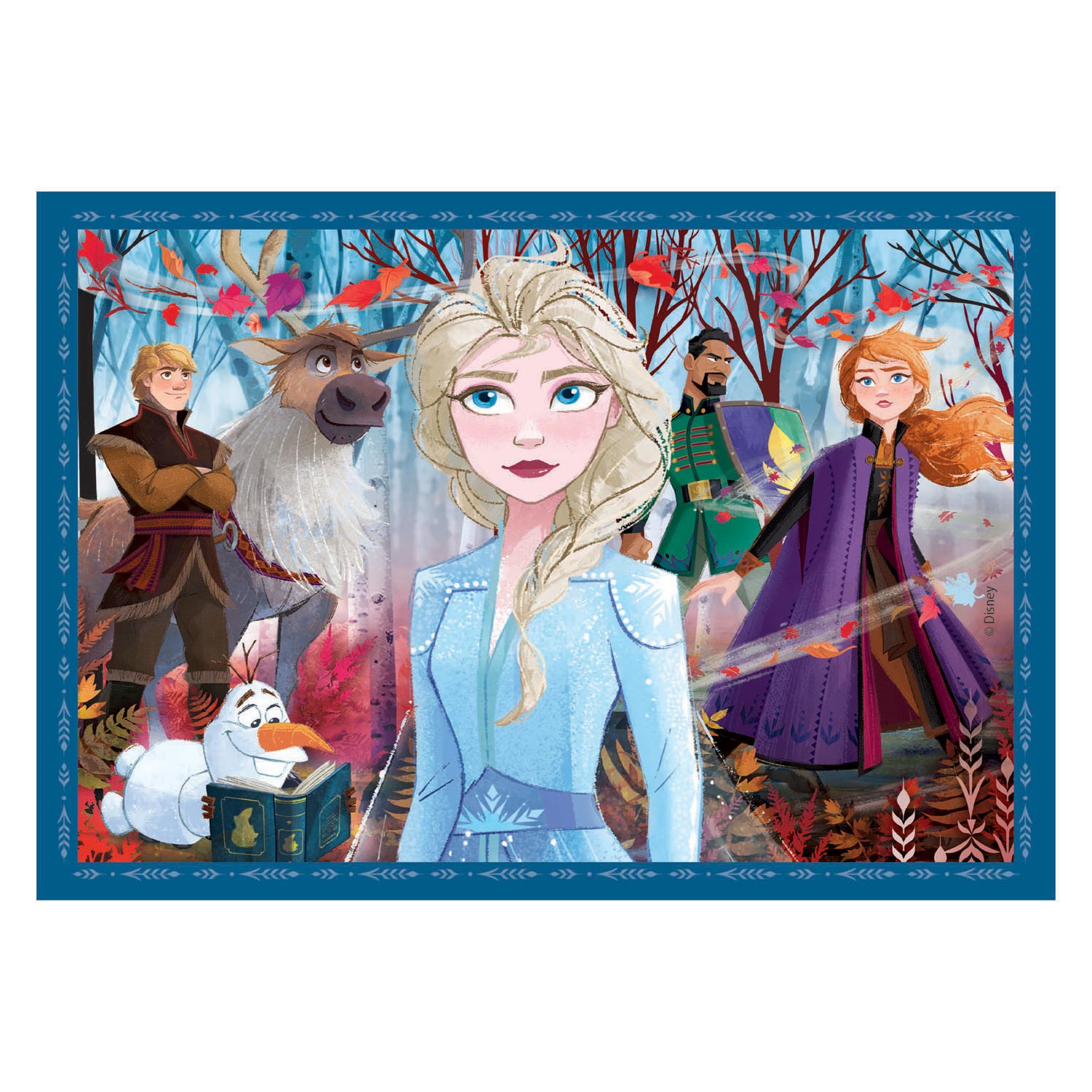 Clementoni - puzzels disney frozen 4in1