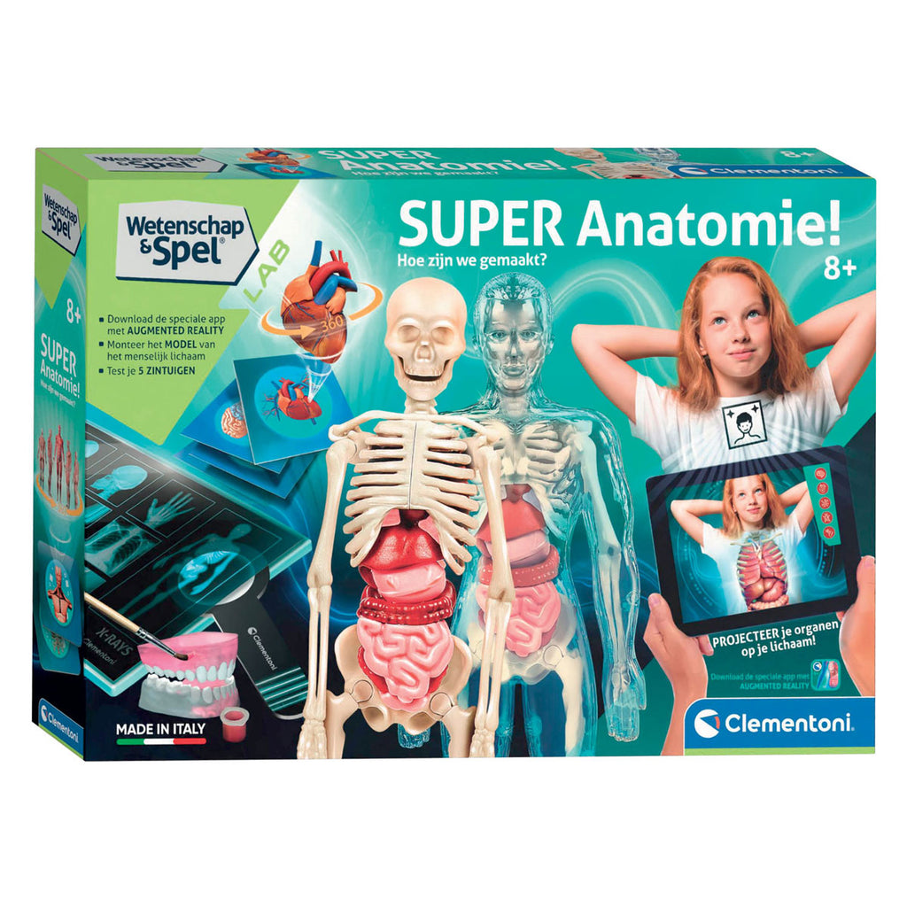 Clementoni - wetenschap en spel - super anatomie