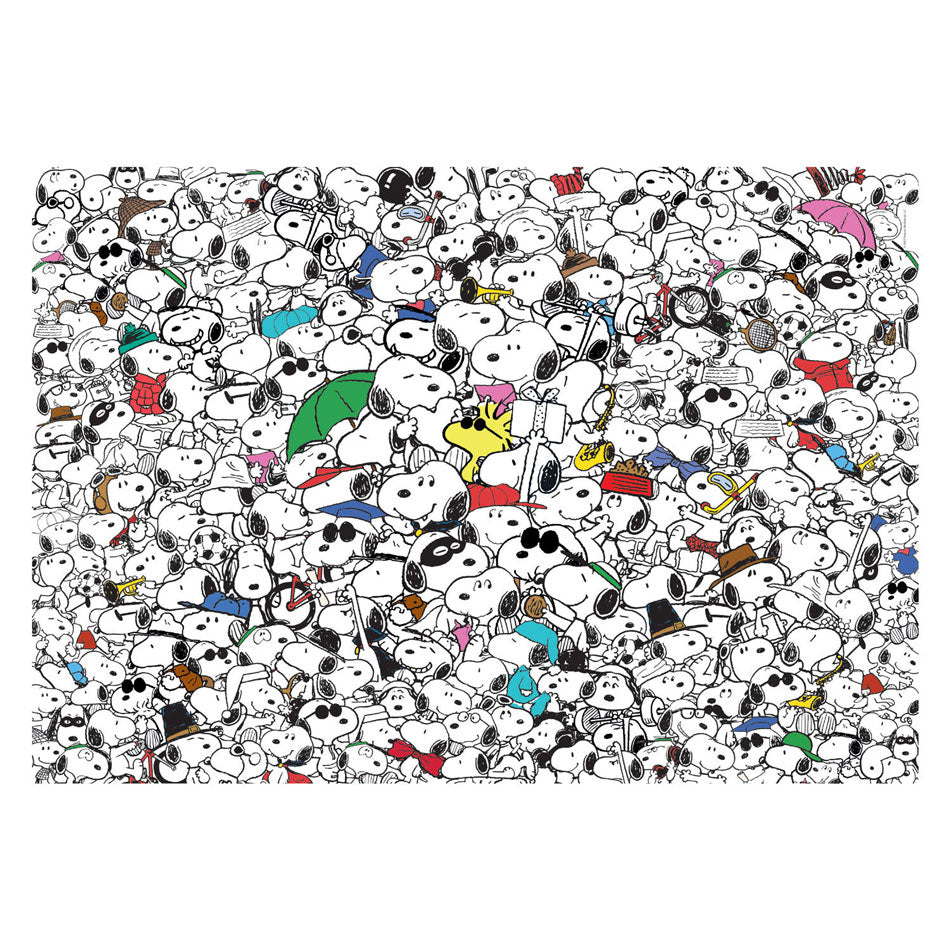 Clementoni - legpuzzel impossible peanuts snoopy 1000st.