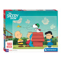 Clementoni - legpuzzel peanuts snoopy 180st.