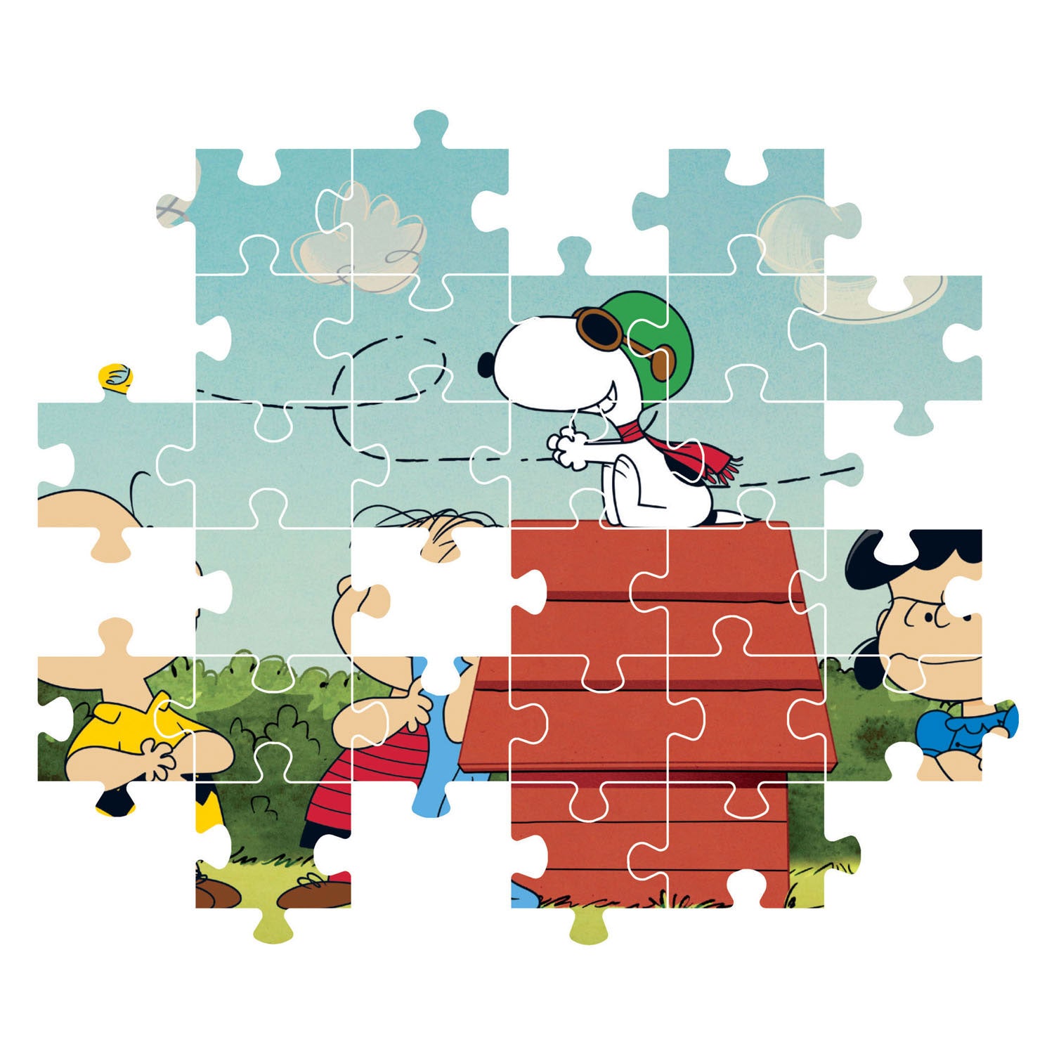 Clementoni - legpuzzel peanuts snoopy 180st.