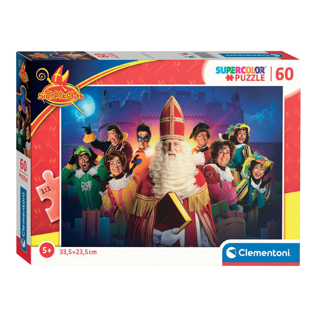 Clementoni - legpuzzel super color - club van sinterklaas 60st.