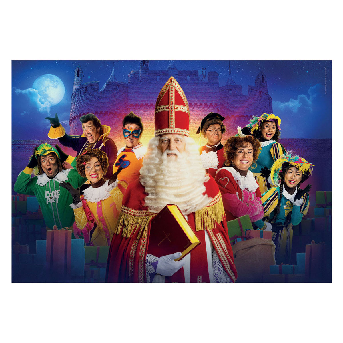 Clementoni - legpuzzel super color - club van sinterklaas 60st.