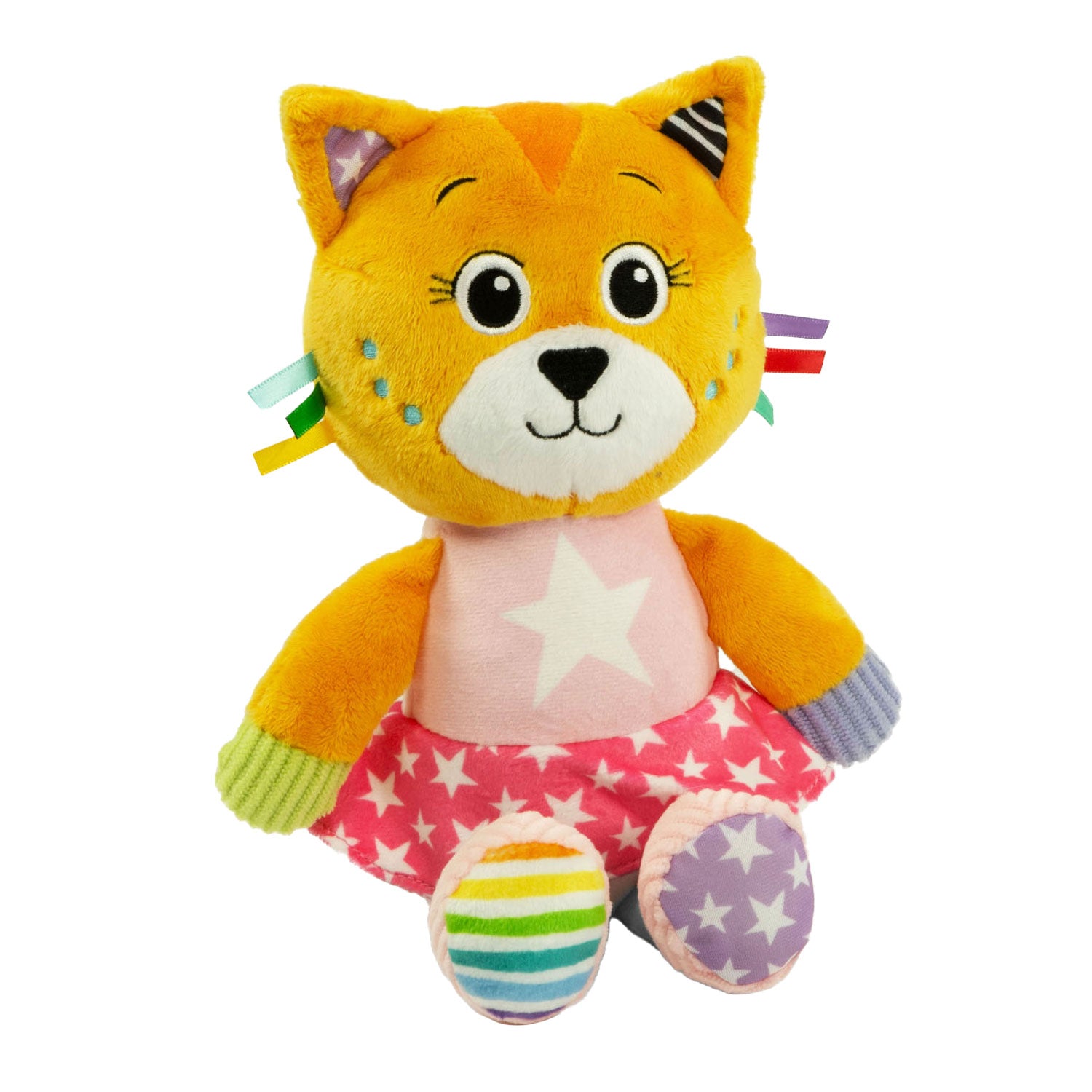 Clementoni - baby mijn eerste dierenknuffel - kat