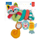 Clementoni - baby stoffen kinderwagenspiraal wasbeer