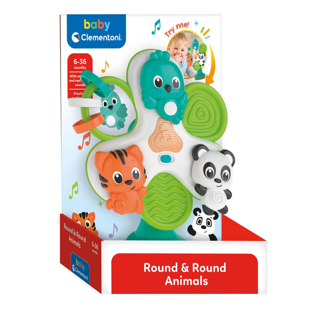 Clementoni - baby dierencirkel voor kinderstoel