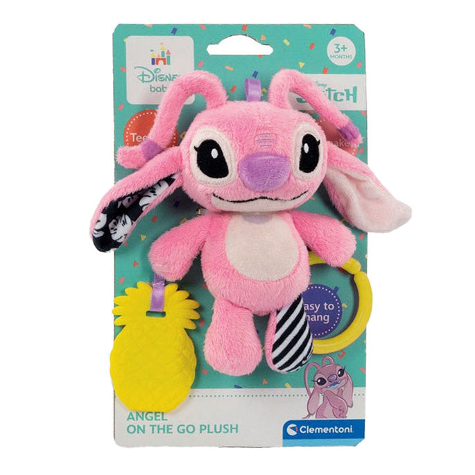 Clementoni - stitch angel zachte rammelaar