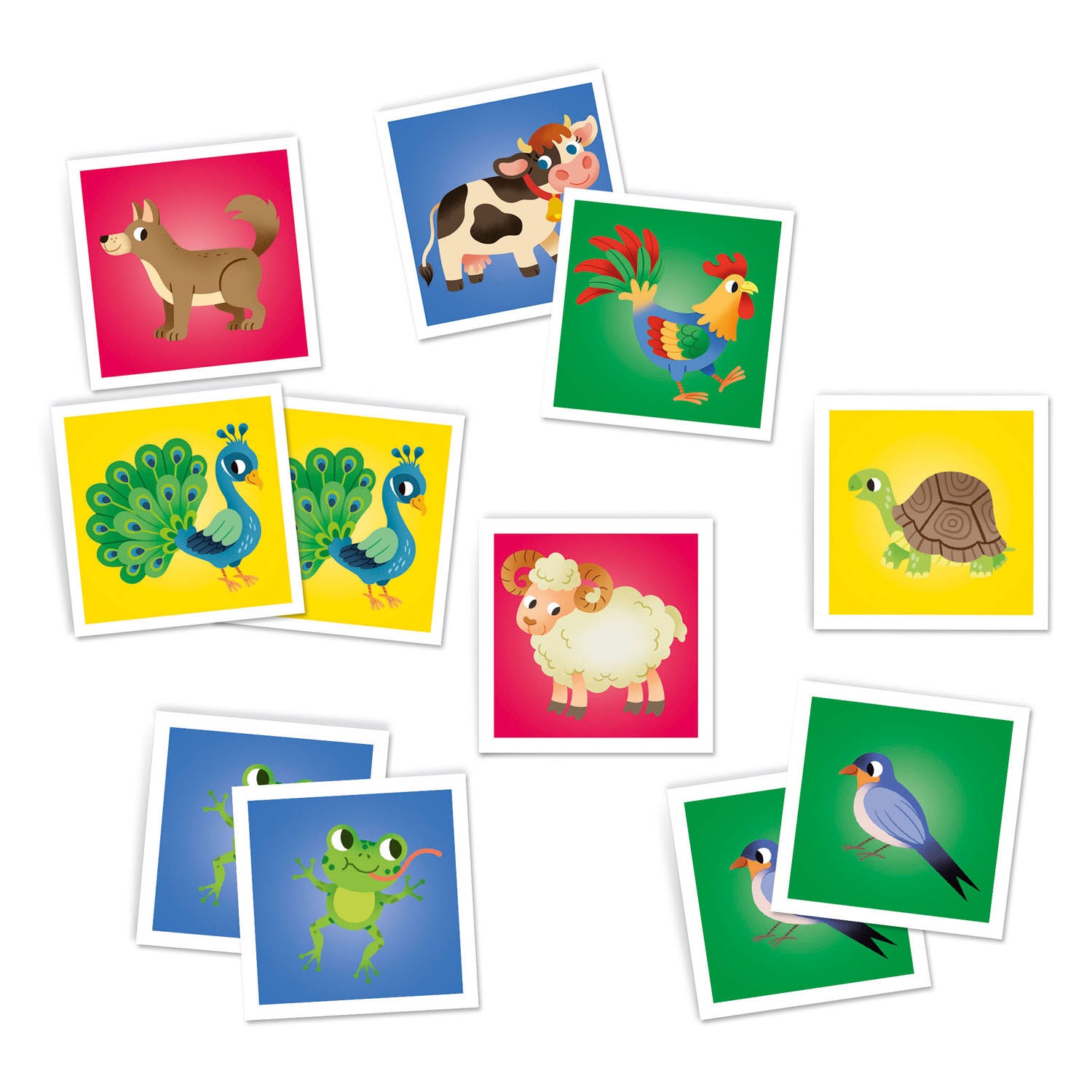 Clementoni memo farm animals