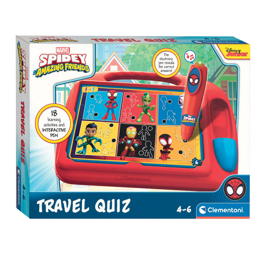 Clementoni - travel quiz spidey