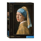 Clementoni legpuzzel vermeer girl with pearl earring, 1000st.