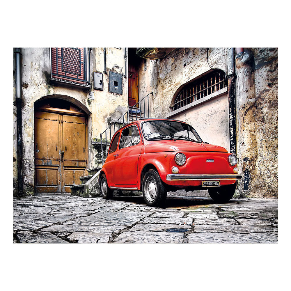 Clementoni - puzzel - 500 stukjes - italiaanse oldtimer - high quality collection - vanaf 10 jaar