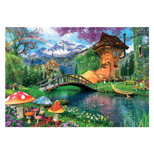 Clementoni - legpuzzel the old shoe house 500st.