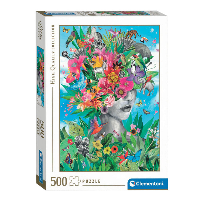 Clementoni - legpuzzel head in the jungle 500st.