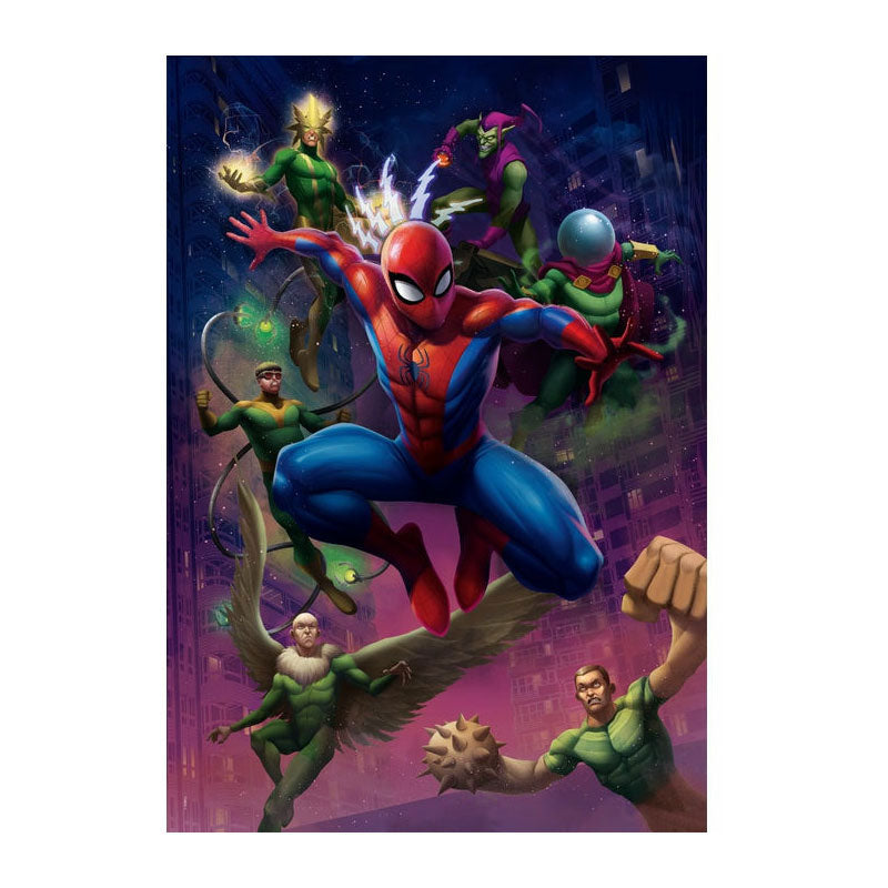 Clementoni - puzzel - 1000 stukjes - spider-man - vanaf 12 jaar