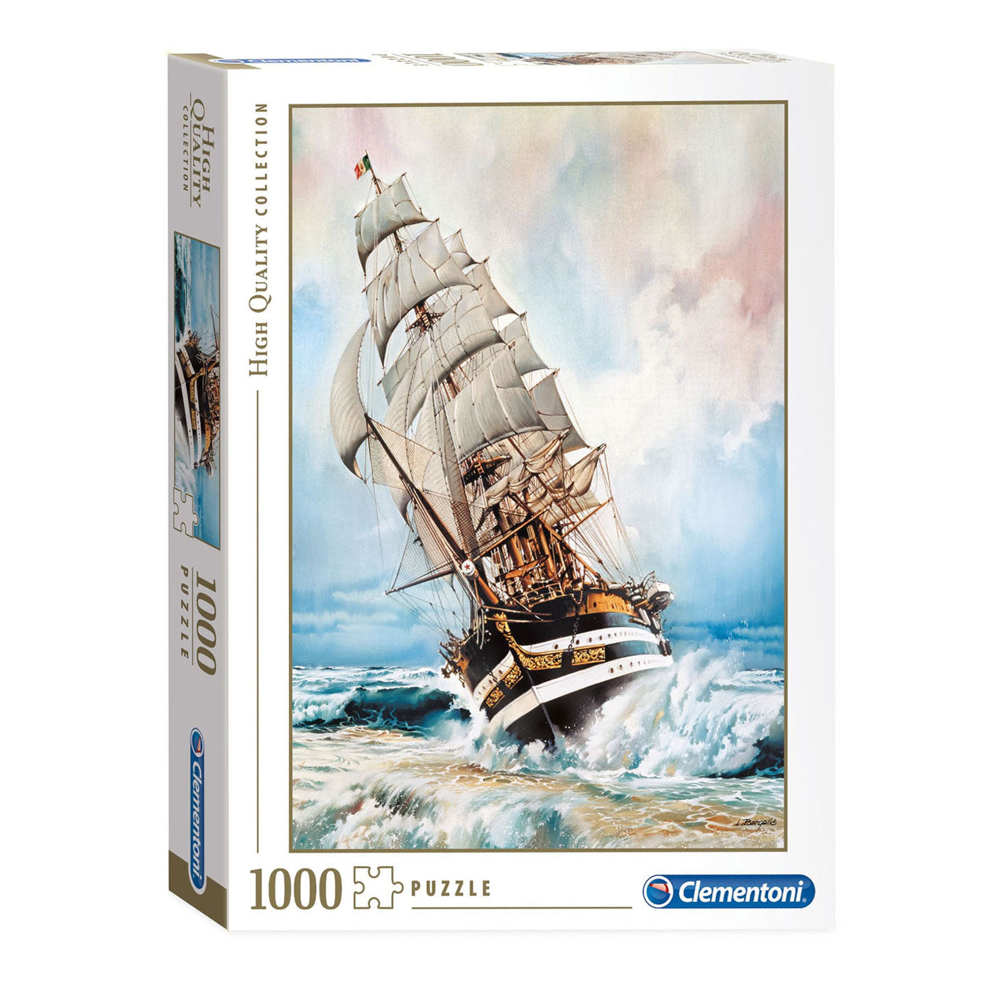 Clementoni - legpuzzel amerigo vespucci 1000st.