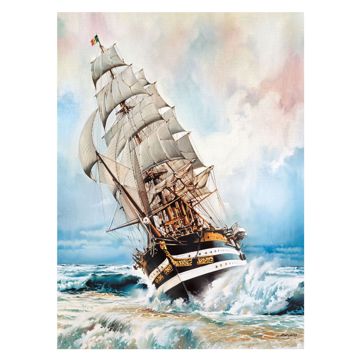 Clementoni - legpuzzel amerigo vespucci 1000st.