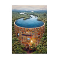 Clementoni legpuzzel bibliodame, 1000st.