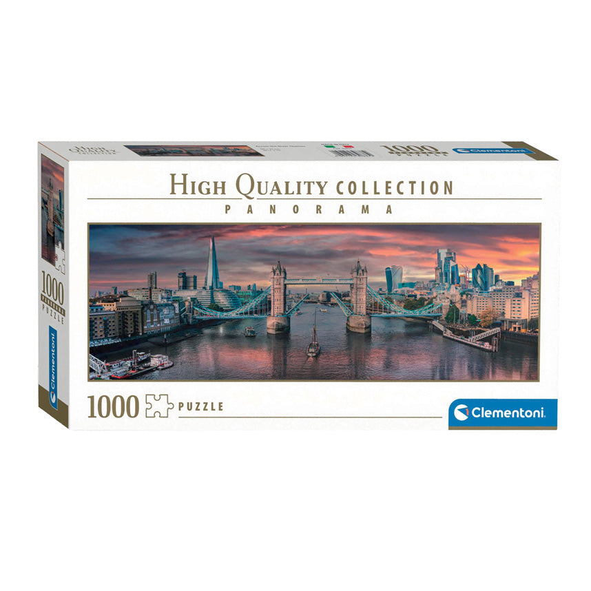Clementoni - legpuzzel panorama across the river thames 1000st.