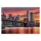 Clementoni - puzzel - 1500 stukjes - east river bij dusk - puzzel voor volwassenen