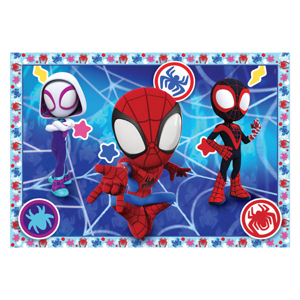 Clementoni - puzzel - 30 stukjes - marvel spidey - kinderpuzzel - vanaf 3 jaar
