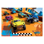 Clementoni - legpuzzel super color maxi hot wheels 104 stuks
