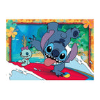 Clementoni - puzzel - 2x20 stukjes - stitch disney - kinderpuzzel - vanaf 3 jaar