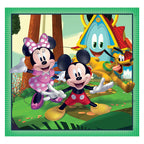 Clementoni - legpuzzel super color vierkant mickey and friends 3x48st.