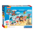 Clementoni legpuzzel super color paw patrol, 60st.
