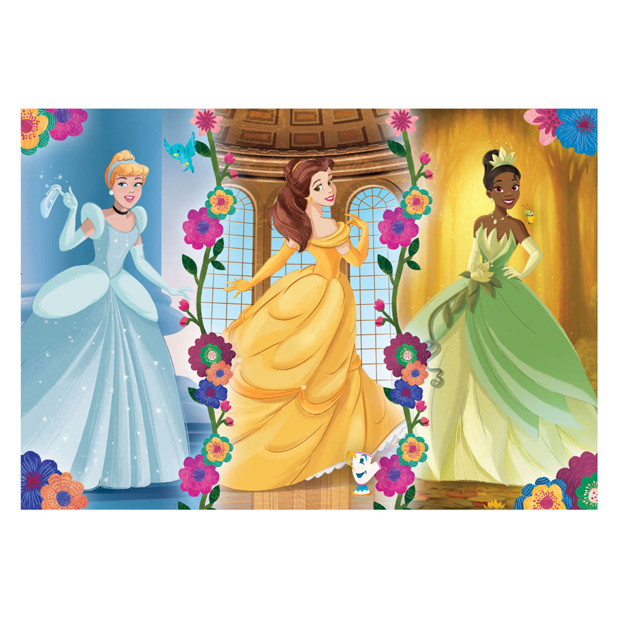 Clementoni - legpuzzel super color disney princess 104 stuks