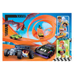 Clementoni - legpuzzel super color hot wheels 104 stuks