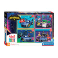 Clementoni - legpuzzel 4in1 batwheels