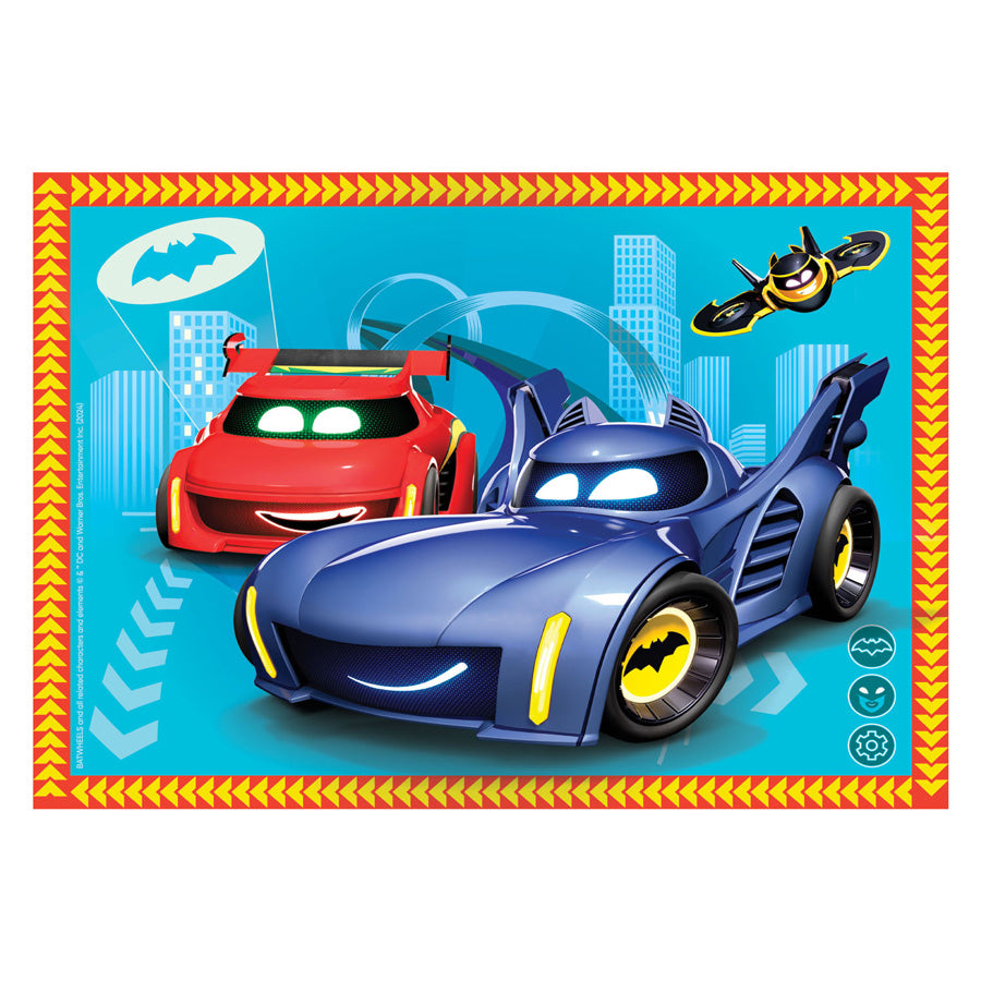 Clementoni - legpuzzel 4in1 batwheels