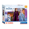 Clementoni blokpuzzel frozen, 12st.