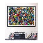Clementoni legpuzzel dc comics justice league, 1000st.