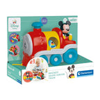 Clementoni - baby - disney vormenstoof mickey mouse trein 5dlg.