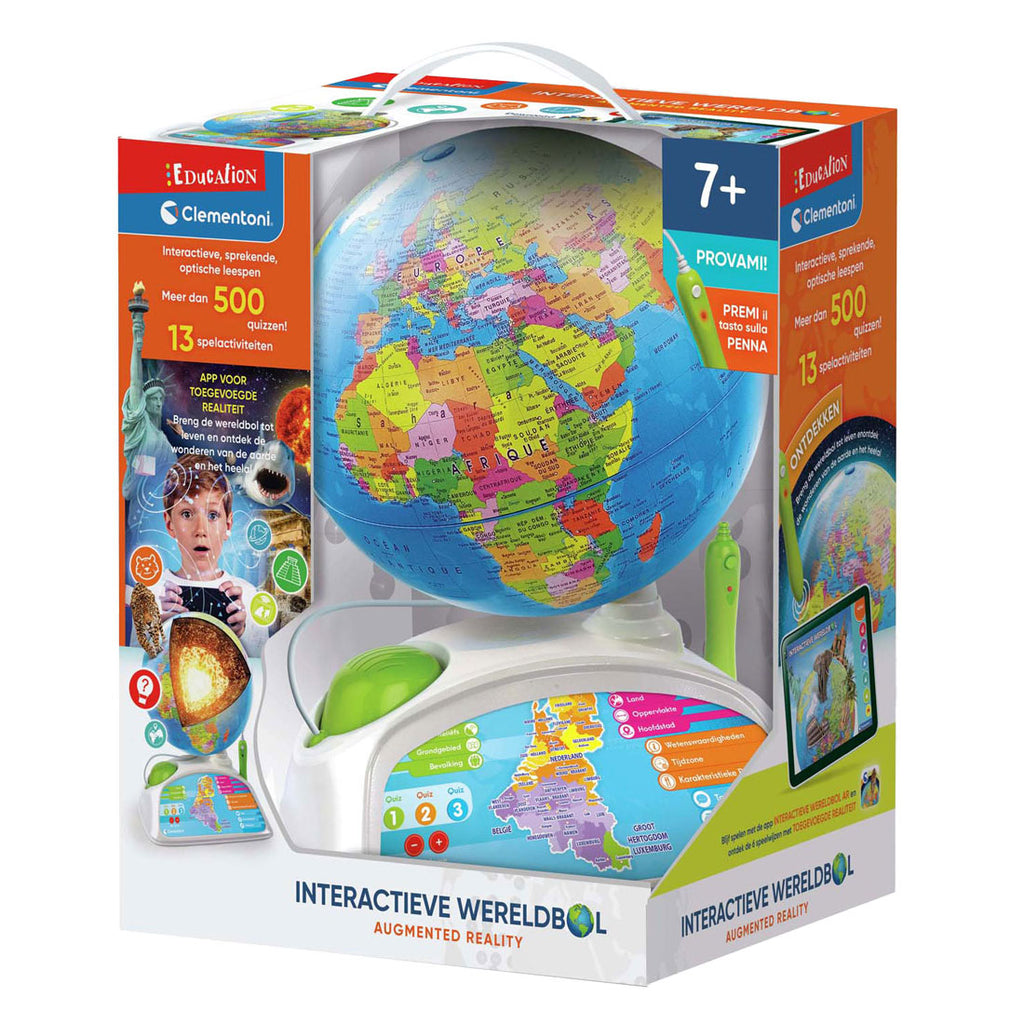 Clementoni - interactieve wereldbol