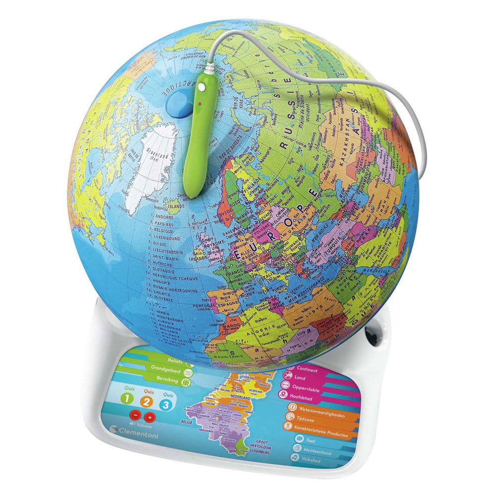 Clementoni - interactieve wereldbol