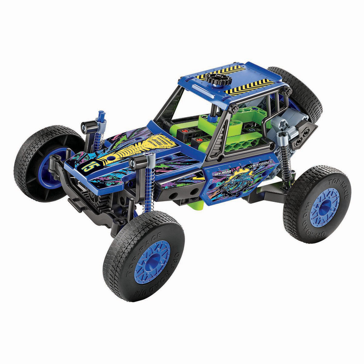 Clementoni - wetenschap en spel - mechanics off road bouwset 10 modellen
