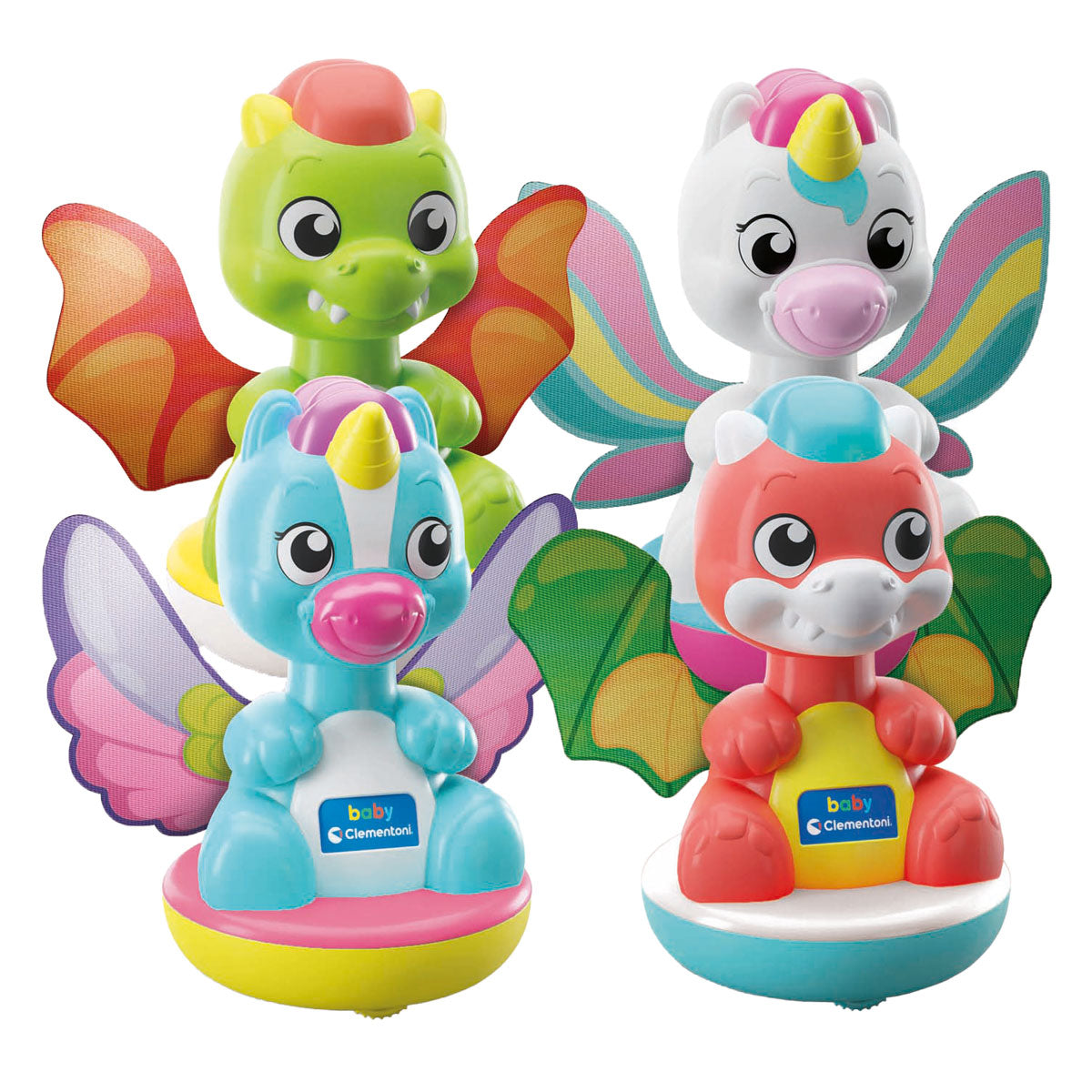 Clementoni baby draai en droom eenhoorn of draak