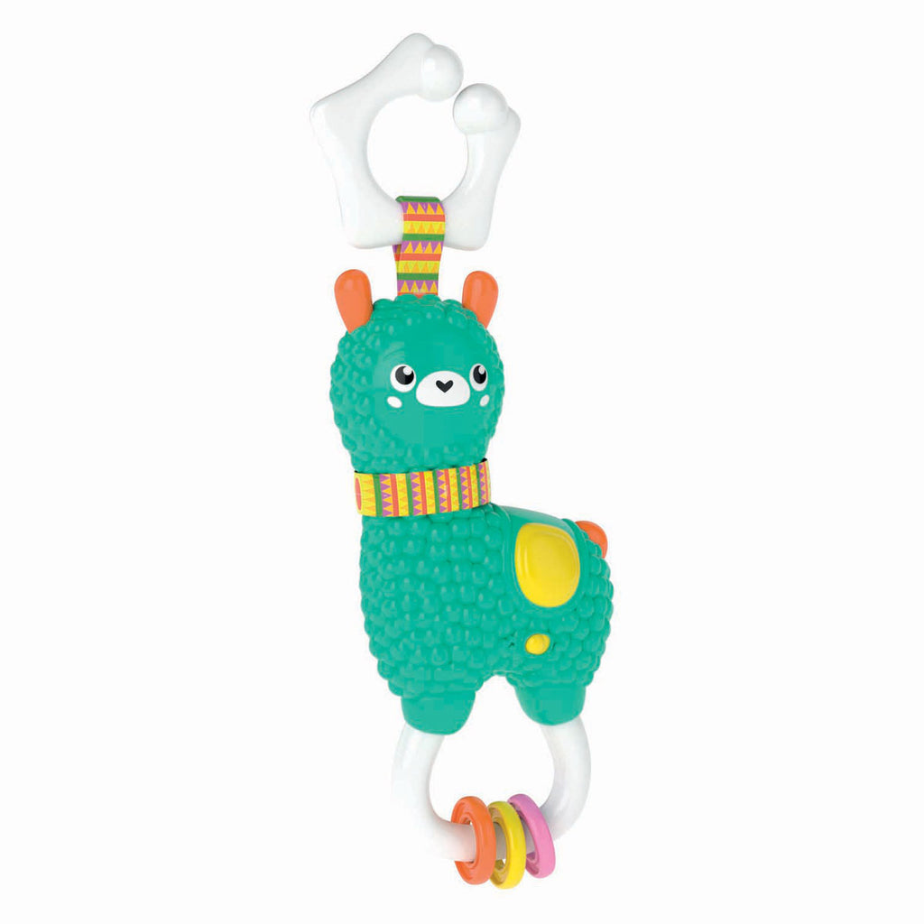 Clementoni - baby vrolijke alpaca rammelaar met licht en geluid