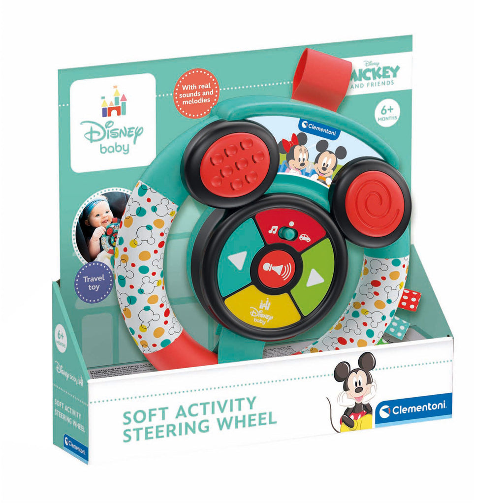 Clementoni - baby disney mickey mouse zachte activiteiten stuur