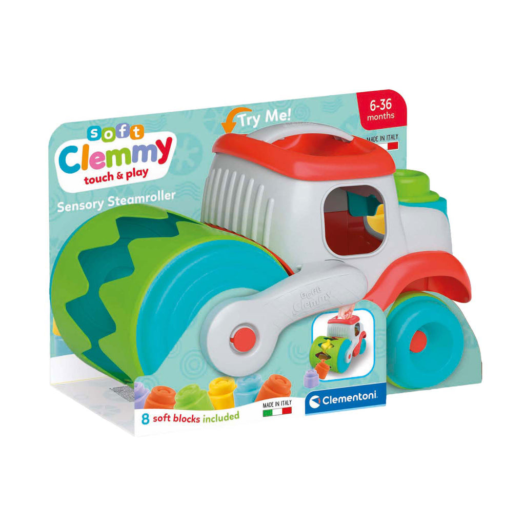 Clementoni clemmy baby sensorische stoomwals