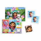 Clementoni - gabby's poppenhuis edukit 4in1 puzzels en spellen