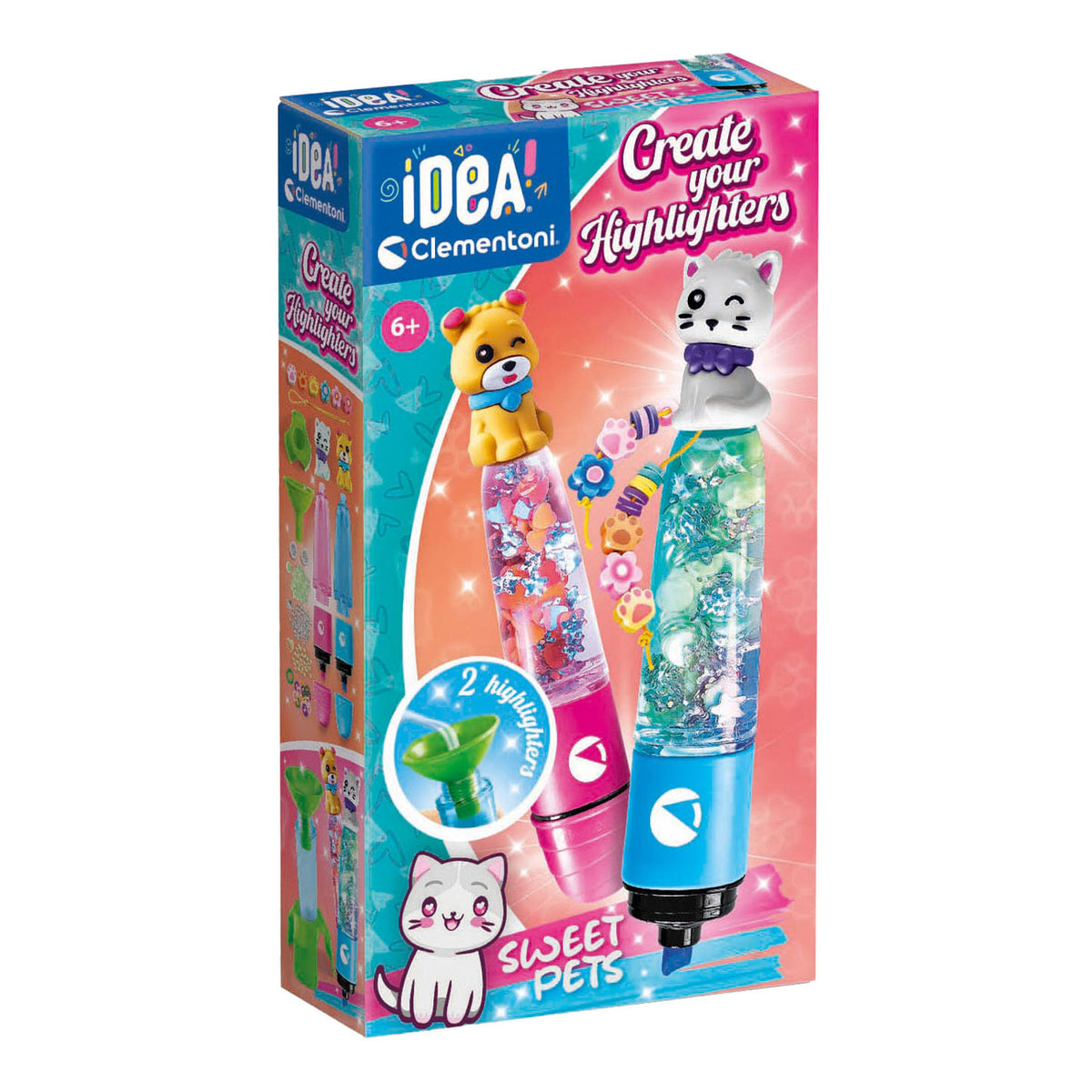 Clementoni idea highlighter creator - sweet pets