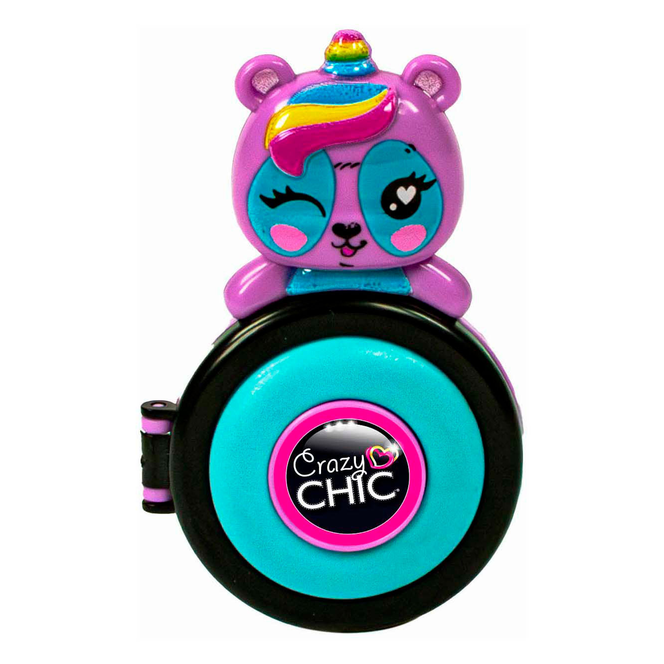 Clementoni - crazy chic haarkrijt eenhoorn roze/blauw